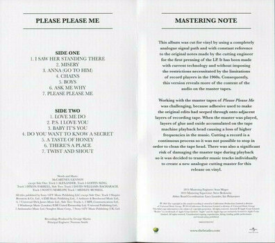 Vinyl Record The Beatles - Please Please Me (Mono) (LP) - 6