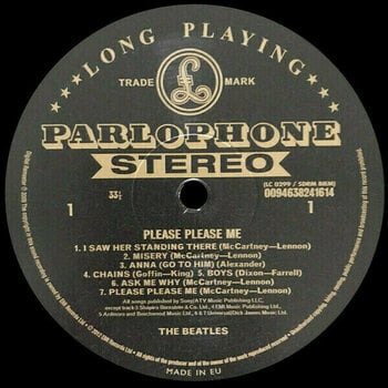 Disque vinyle The Beatles - Please Please Me (LP) - 4