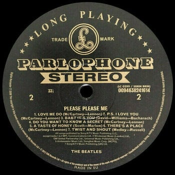 Vinyl Record The Beatles - Please Please Me (LP) - 5