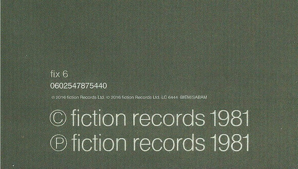 Vinyl Record The Cure - Faith (LP) - 10
