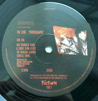 Vinyl Record The Cure - Pornography (LP) - 5
