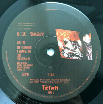 Vinyl Record The Cure - Pornography (LP) - 6