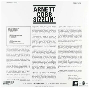 Vinyl Record Arnett Cobb - Sizzlin' (LP) - 2