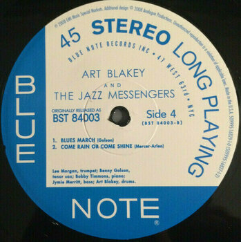Vinyl Record Art Blakey & Jazz Messengers - Moanin' (Art Blakey & The Jazz Messengers) (2 LP) - 6
