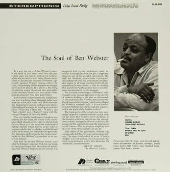 Disque vinyle Ben Webster - The Soul Of Ben Webster (LP) - 2