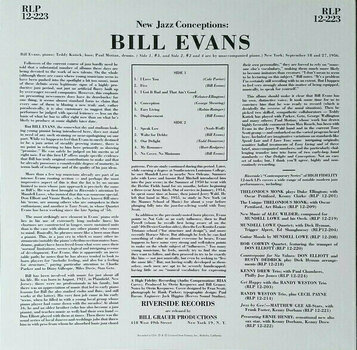 Vinyl Record Bill Evans - New Jazz Conceptions (LP) - 2