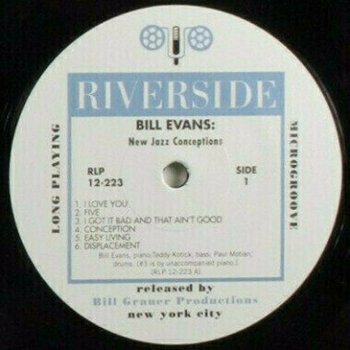 Vinyl Record Bill Evans - New Jazz Conceptions (LP) - 3