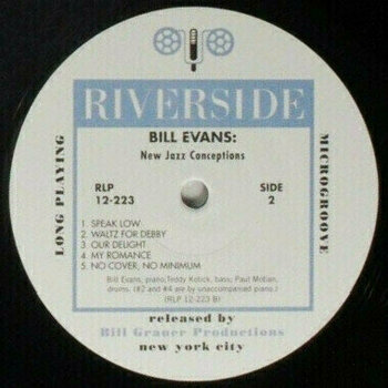 Vinyl Record Bill Evans - New Jazz Conceptions (LP) - 4