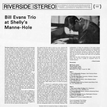 Disco de vinil Bill Evans Trio - At Shelly's Manne-Hole (LP) - 2