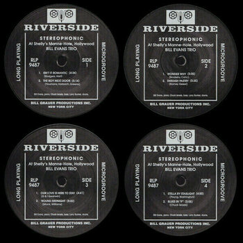 Vinylskiva Bill Evans Trio - At Shelly's Manne-Hole (LP) - 3