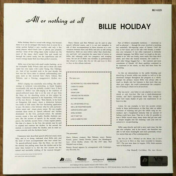 Vinyylilevy Billie Holiday - All Or Nothing At All (2 LP) - 2