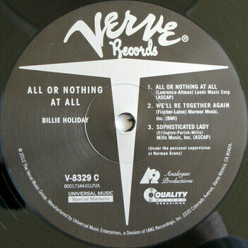 Disco de vinilo Billie Holiday - All Or Nothing At All (2 LP) - 5