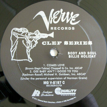 Грамофонна плоча Billie Holiday - Body And Soul (200g) (LP) - 5