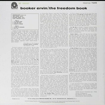 Vinylskiva Booker Ervin - The Freedom Book (LP) - 2