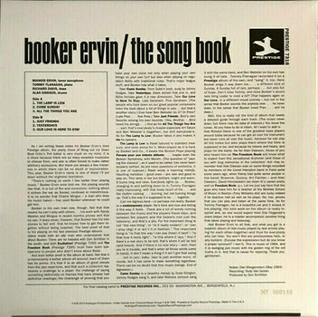 Vinyylilevy Booker Ervin - The Song Book (LP) - 4