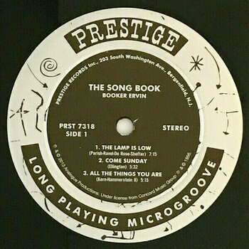 Vinyl Record Booker Ervin - The Song Book (LP) - 2