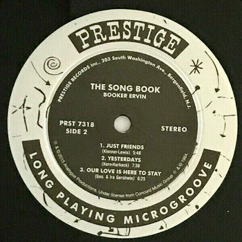 Vinyl Record Booker Ervin - The Song Book (LP) - 3
