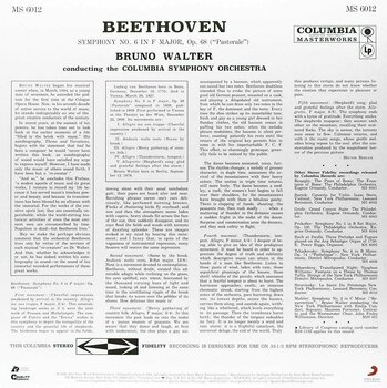 Vinylplade Bruno Walter - Columbia Symphony Orchestra - Beethoven's Symphony No. 6 In F Major, Op. 68 (Pastorale) (LP) - 2