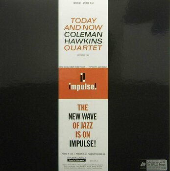 Disque vinyle Coleman Hawkins - Today And Now (2 LP) - 2