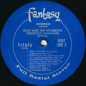 Vinyylilevy Creedence Clearwater Revival - Willy And The Poorboys (LP) - 3