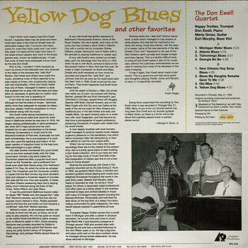 Vinyl Record Don Ewell Quartet - Yellow Dog Blues (LP) - 2