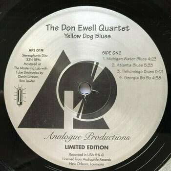 Schallplatte Don Ewell Quartet - Yellow Dog Blues (LP) - 3