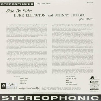 Vinyl Record Duke Ellington - Side By Side (Duke Ellington & Johnny Hodges) (2 LP) - 2