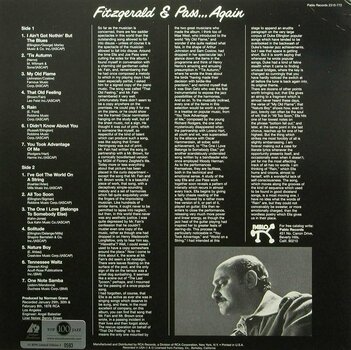 LP Ella Fitzgerald - ...Again (Ella Fitzgerald & Joe Pass) (2 LP) - 3