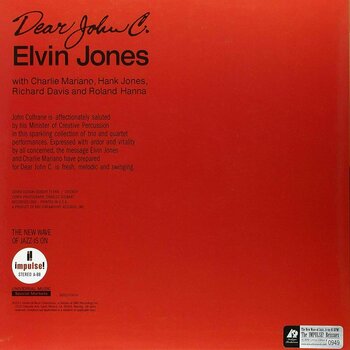 Vinyylilevy Elvin Jones - Dear John C. (2 LP) - 2