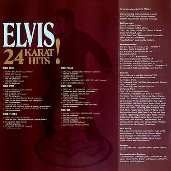 Disco de vinilo Elvis Presley - 24 Karat Hits (3 LP) - 8