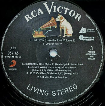 Disque vinyle Elvis Presley - Stereo '57 (Essential Elvis Volume 2) (2 LP) - 7