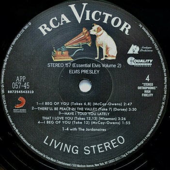 Disco de vinilo Elvis Presley - Stereo '57 (Essential Elvis Volume 2) (2 LP) - 8