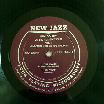 Vinyl Record Eric Dolphy - At The Five Spot, Vol. 1 (LP) - 4