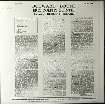 Vinyl Record Eric Dolphy - Outward Bound (LP) - 3