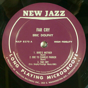 Vinyl Record Eric Dolphy - Far Cry (LP) - 4