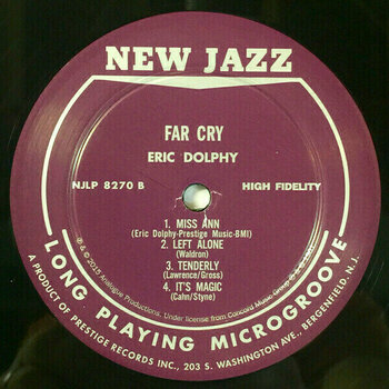 Disco de vinilo Eric Dolphy - Far Cry (LP) - 5