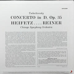 Płyta winylowa Fritz Reiner - Tchaikovsky: Violin Concerto/ Heifetz (LP) - 1