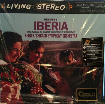 Vinyl Record Fritz Reiner - Debussy: Iberia/ Ravel: Alborado (LP) - 2