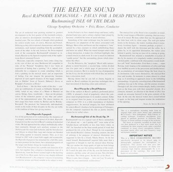 Грамофонна плоча Fritz Reiner - The Reiner Sound (LP) - 2