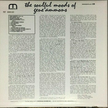 Vinylskiva Gene Ammons - The Soulful Moods of Gene Ammons (LP) - 4