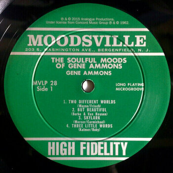 LP Gene Ammons - The Soulful Moods of Gene Ammons (LP) - 2