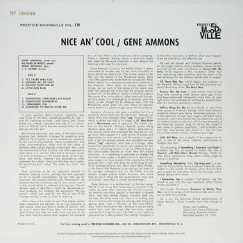 Schallplatte Gene Ammons - Nice An' Cool (LP) - 2