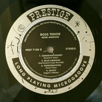 Vinyl Record Gene Ammons - Boss Tenor (LP) - 4