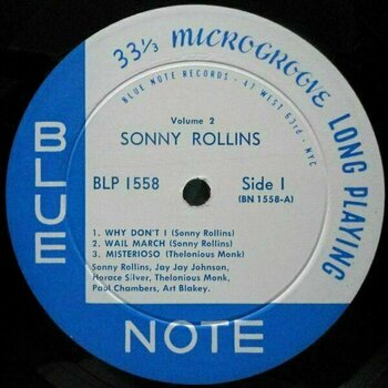 Vinyylilevy Sonny Rollins - Vol. 2 (2 LP) - 3