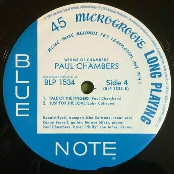 Vinylskiva Paul Chambers - Whims of Chambers (2 LP) - 6