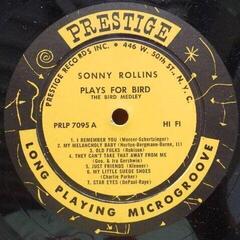 LP deska Sonny Rollins - Rollins Plays For Bird (LP) - 2