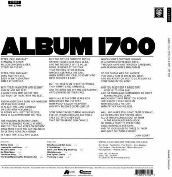 Schallplatte Peter, Paul & Mary - Album 1700 (LP) - 2