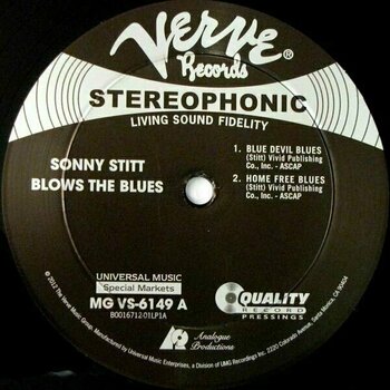 LP deska Sonny Stitt - Blows The Blues (2 LP) - 3