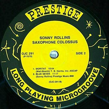 Vinylplade Sonny Rollins - Saxophone Colossus (LP) - 4