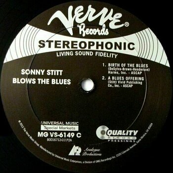 Disco de vinil Sonny Stitt - Blows The Blues (2 LP) - 5